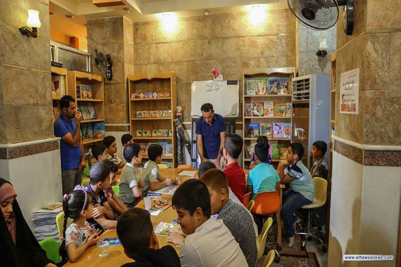  من مرقد الامام الحسين.. انطلاق مشروع اعداد 1000 كاتب للاطفال في عموم العراق