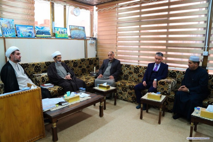 دار القرآن الكريم في العتبة الحسينية المقدسة تستقبل مسؤولي اهم المؤسسات القرآنية في العراق