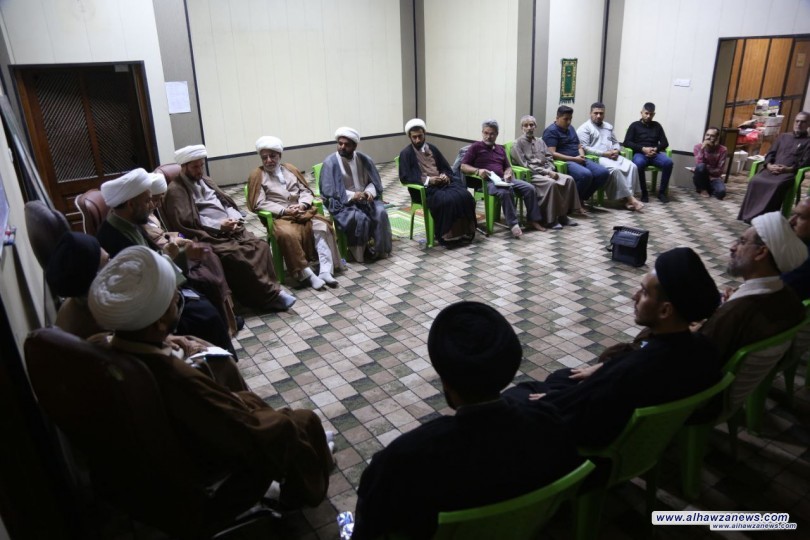 مكتب المرجع اليعقوبي في الكرخ يعقد اجتماعاً لبحث تطوير العمل الإعلامي