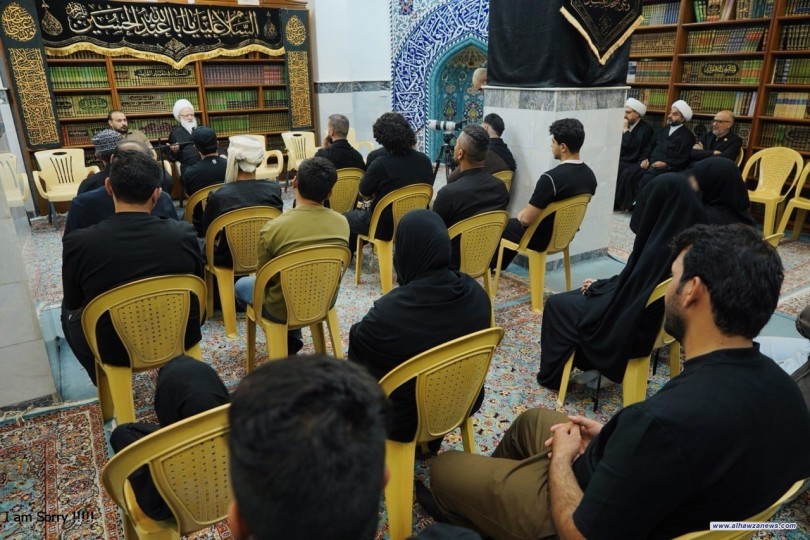 خلال لقاءه بجمع ٍمن صنّاع المحتوى المرجع اليعقوبي: الإعلام أفتك أدوات الحرب الناعمة.. ومسؤوليتنا الشرعية والأخلاقية تقتضي صناعة الوعي وخدمة الإنسان وإيصال القضية الحسينية للعالم بلغة العصر