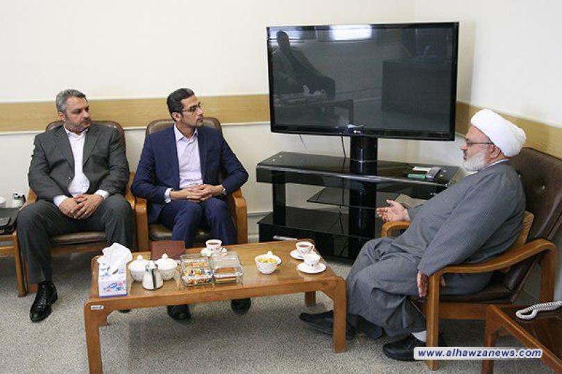 مناقشة طرق تعزيز التعاون بين جامعة المصطفى (ص) العالمية والجامعات العراقية 