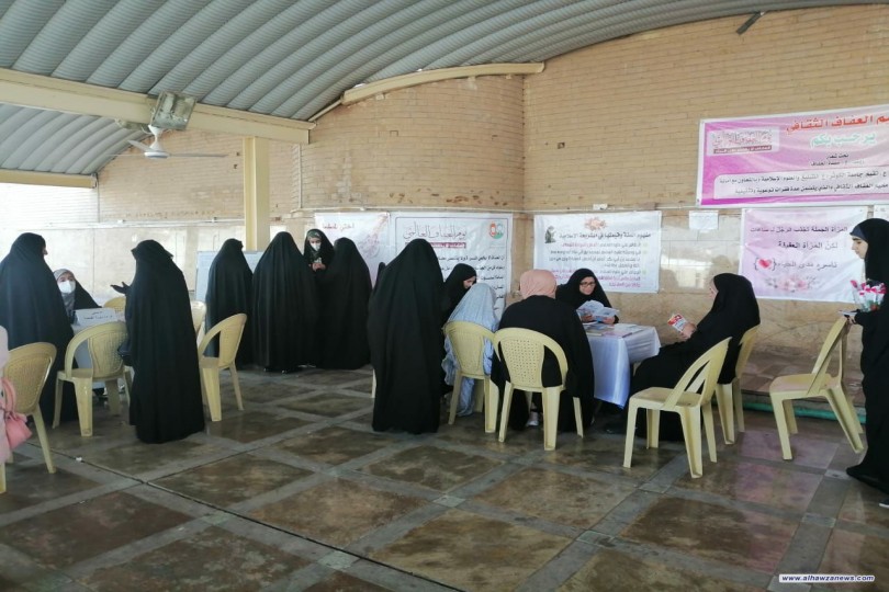مسجد الكوفة المعظم يشهد افتتاح مخيم العفاف الثقافي 